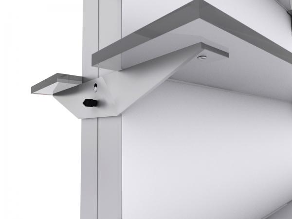 MOD-1653 Bracket with Acrylic Shelves